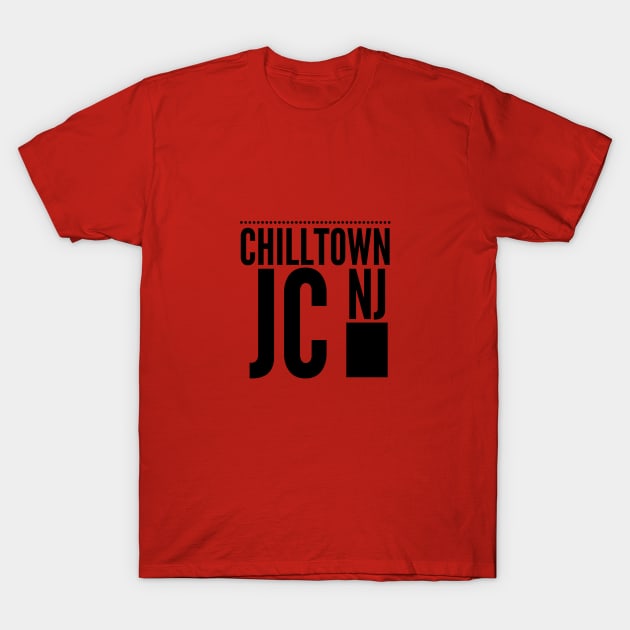 Chilltown - Jersey City T-Shirt by Nerdify